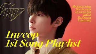 hwang inyeop 1st playlist