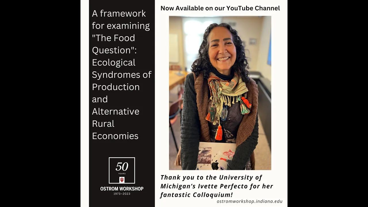 March 25, 2024 Colloquium Ivette Perfecto