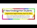 Register for Kindergarten Now