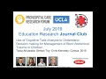 Education Research Webinar 19 - Use of CTA to Understand Decision-making for Management of