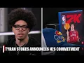 Breaking No 1 recruit Tyran Stokes announces commitment to Kansas NBA Tip-Off