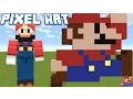 8-Bit Mario Minecraft Pixel Art Tutorial