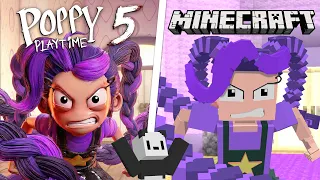 RECRIEI CENAS de POPPY PLAYTIME 5 no MINECRAFT (TRAILER)