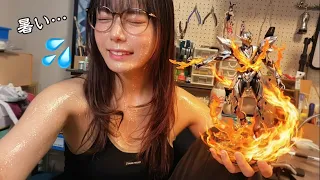 汗だくでフィギュア改造したら大変なことになった…🔥【東雲うみ】