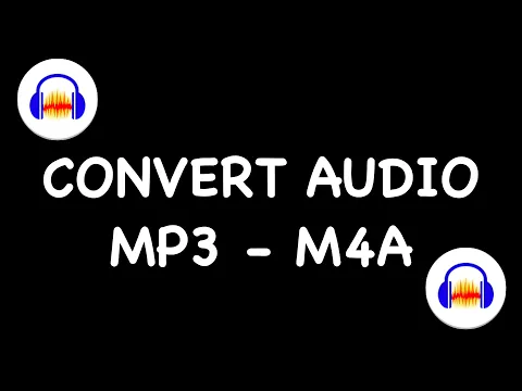 Download MP3 Convert MP3 Audio Files to M4A with Audacity | #shorts