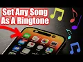 Download Lagu How to Set Any Song as iPhone Ringtone Free and No Computer!