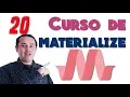 Materialize CSS 20 - Scrollspy
