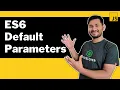 Default Parameters in JavaScript ES6 The Complete JavaScript Course Ep 46
