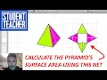 Surface Area Using Nets - Geometry