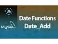 Learn MySQL In Arabic - Date Functions