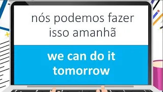 AULA DE INGLÊS PARA CONVERSAÇÃO, APRENDA INGLÊS MAIS RÁPIDO #043