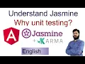 2 Angular Unit Testing with Jasmine Karma Understand Jasmine Why unit testing