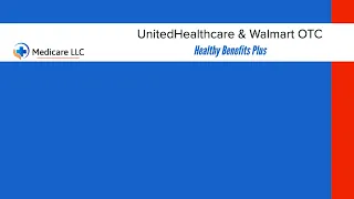 UnitedHealthcare Walmart OTC Healthy Benefits Plus Catalog