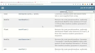 Math random method in Java and the Random class