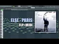Else - Paris (MIDI + FLP) (FL Studio Piano Tutorial / Cover)