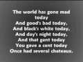 Download Lagu Anything Goes - Cole Porter (with lyrics)