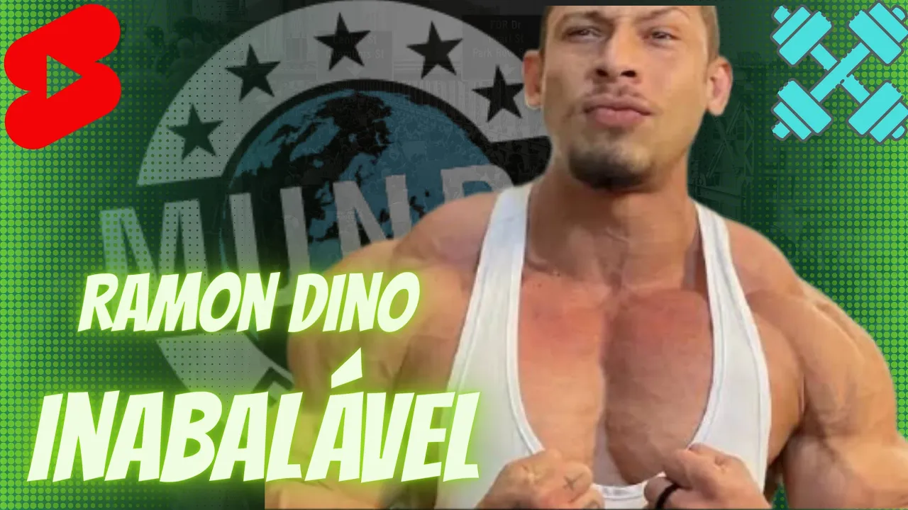 Ramon dino inabalável hardcore#musculação #ramondinopro #viralvideo #academy ????????????