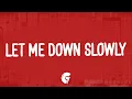Download Lagu Alec Benjamin - Let Me Down Slowly (Lyrics)