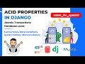 Django Transaction ACID Properties DB Locks Race Condition Concurrency DB Inconsistency