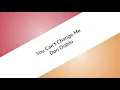 Don Diablo - You Can't Change Me