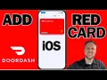 How to Add DoorDash Dasher Red Card to Apple Wallet on iOS