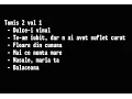 Download Lagu Tomis 2 vol 1. Dulce-i vinul