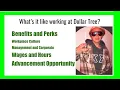 Working at Dollar Tree Everything you NEED to KNOW