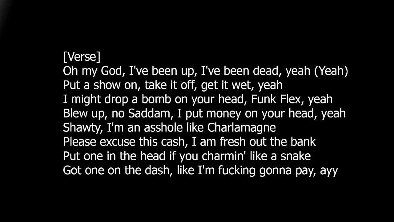 XXXTENTACION - ATTENTION! (LYRIC)