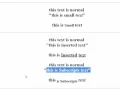 html5 tutorial part 7 Marked Small Deleted Inserted Subscripts and Superscripts Elements