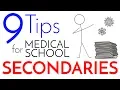 Medical School Secondaries - 9 Tips