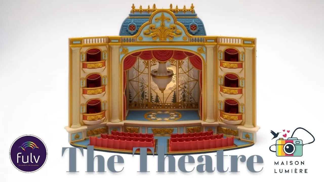 The Theatre (Light box / phone Cinema & Puppets Theatre)