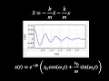 Solving the Damped Harmonic Oscillator
