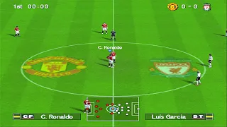 winning eleven 10 manchester united vs liverpool ps2