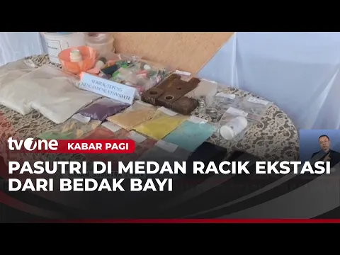 Pasutri Racik Ekstasi Jenis Baru di Rumahnya