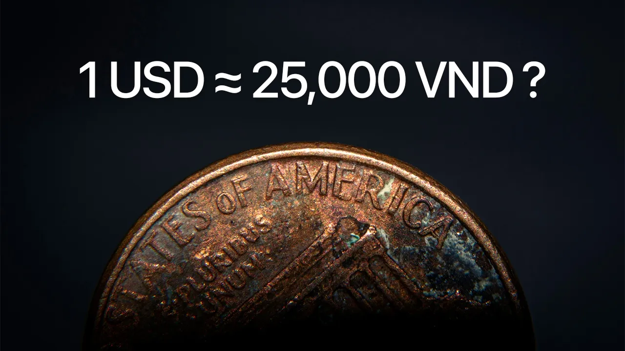 Outline Video Vì sao 1 USD = 25,000 VND?