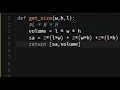 Python - Surface Area and Volume of a Box Codewars 8KYU