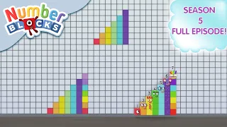 making patterns full episode s5 e15 learn to count numberblocks