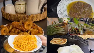 تدابير منزلية تسهل عليك👌🏻معسلة بالجلجلان أسهل و أبن منها ماكاش😋سباڤيتي بلا إضافات يجي عسل،فكرة غداء👍