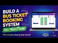 Create your own Online Bus Ticket Booking App Build your own bus ticket booking system in php