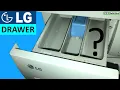 LG Washing Machine Detergent Drawer Symbols How to use Detergent Fabric Softener Compartments