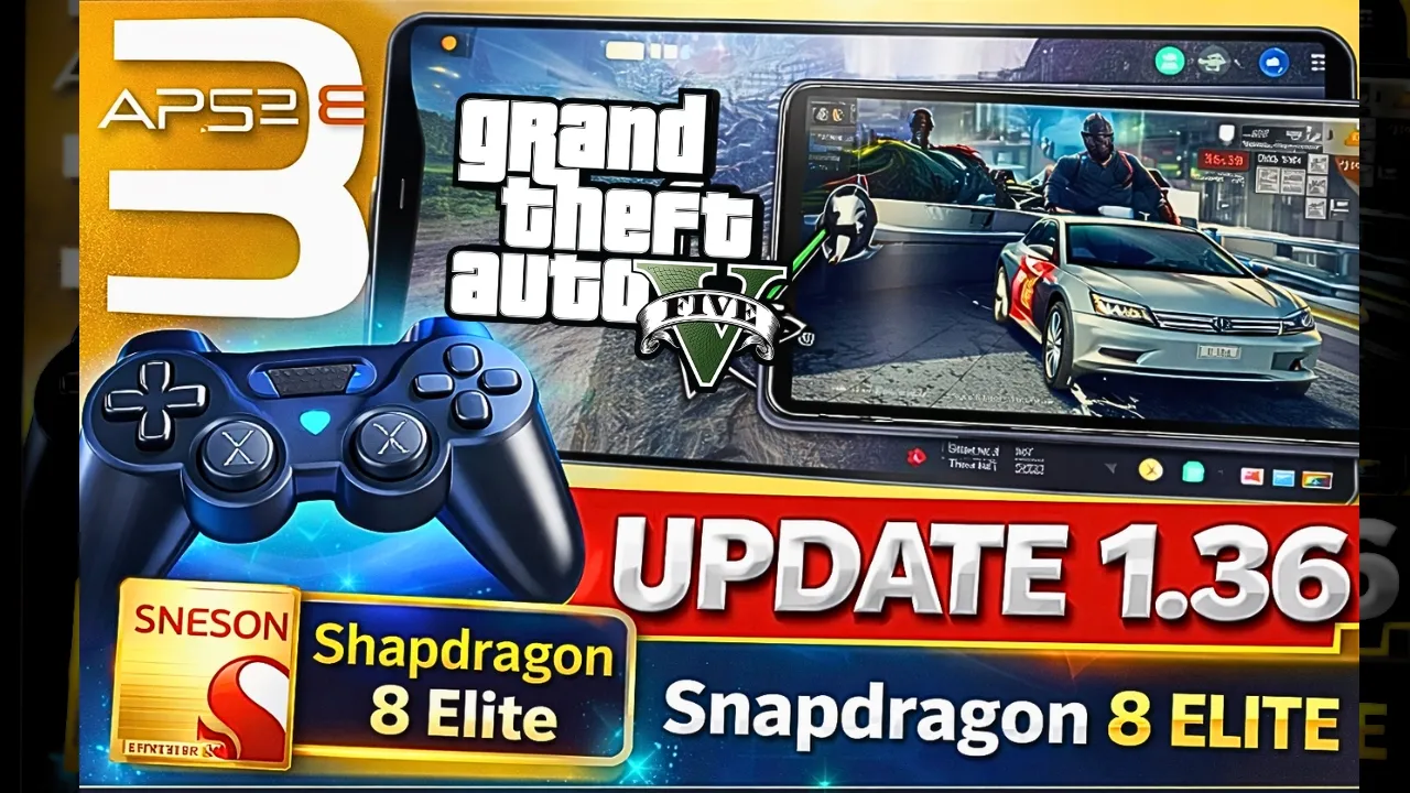 aPS3e Premium - New Update 1.36 - PS3 Emulator Android - Snapdragon 8 elite gen 5