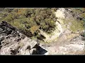 The top of Hemmed-in Hollow Falls Slot Canyon and how to get there
