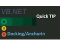 Visual Basic Episode 14 Docking and Anchoring