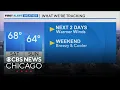 Warmer winds next 2 days in Chicago