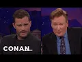 Jamie Dornan Teaches Conan How To Model CONAN on TBS
