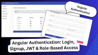 Angular Authentication Login Register Role-Based Auth JWT Token Tutorial with NET Core API