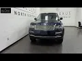 2016 Land Rover Range Rover 5 0L V8 Supercharged Autobiography Scottsdale Phoenix Peoria Avo