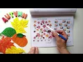 Autumn preschool worksheets Fall busy book printable Toddler activity book Learning binder