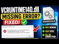 Fix VCRUNTIME140 dll Missing Error in 2 Minutes 2026