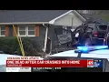 One dead after chase ends with car slamming into Huntsville home